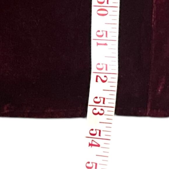 Privacy Please Velvet Merlot Wrap Maxi Dress Size XS Holiday - Picture 10 of 11